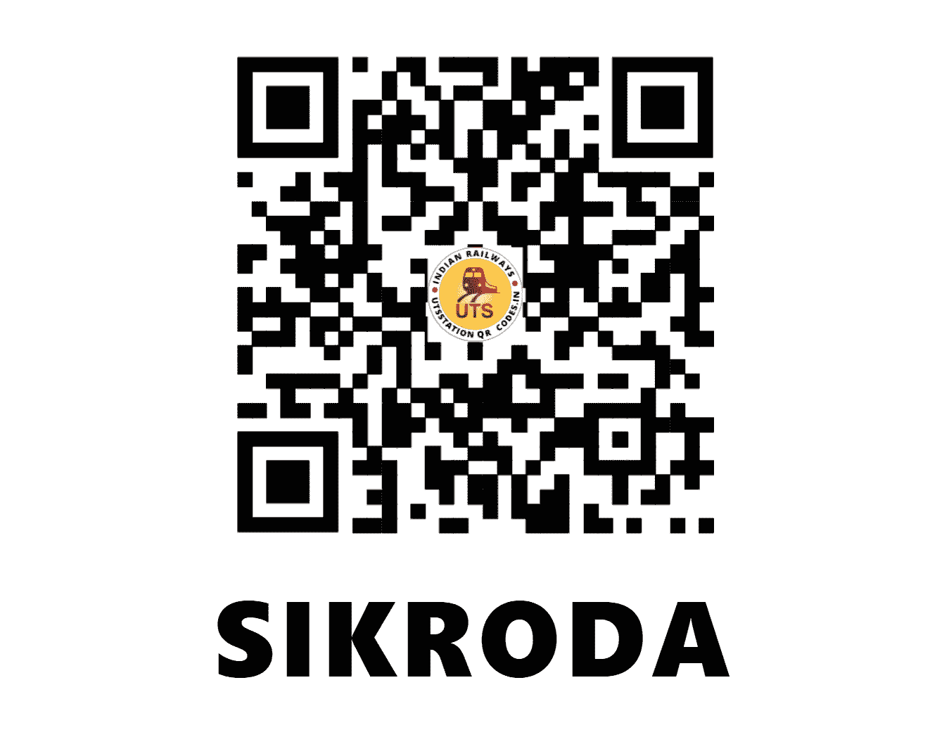 UTS QR Code for SIKRODA - SKU - NC (MADHYA PRADESH)